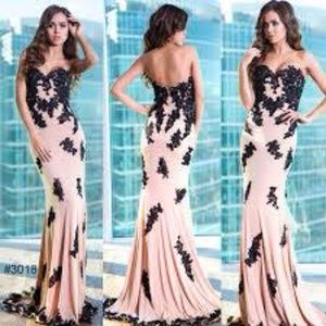 Purple Jovani strapless Prom Dress ~ New Style 301